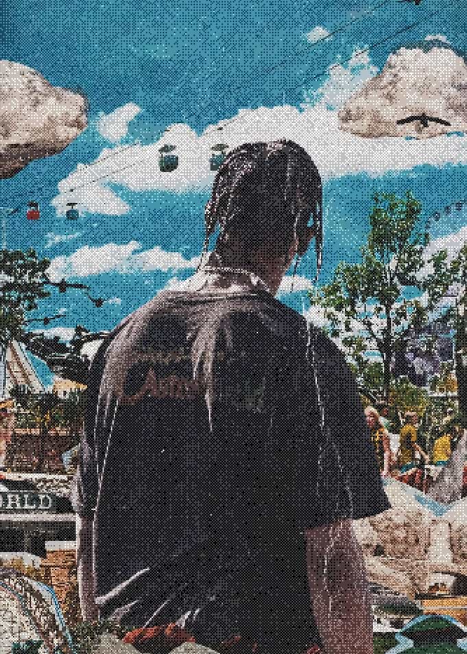 Travis Scott Astroworld Album Cover Art