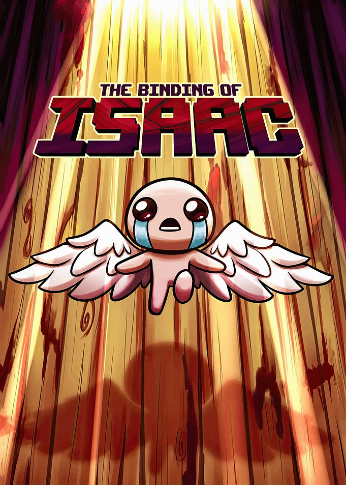 The Binding of Isaac Angel Poster