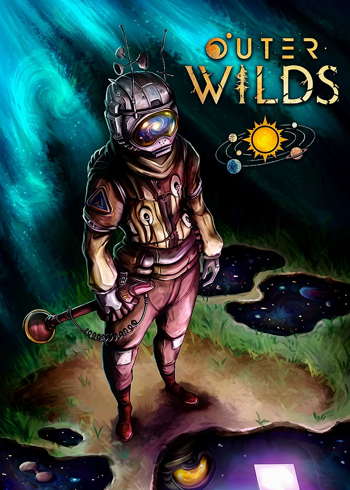 Outer Wilds Astronaut Fan Art