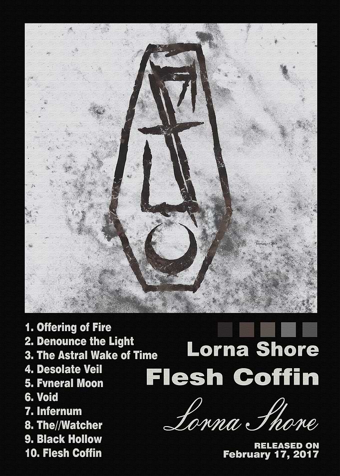 Lorna Shore Flesh Coffin Album Art
