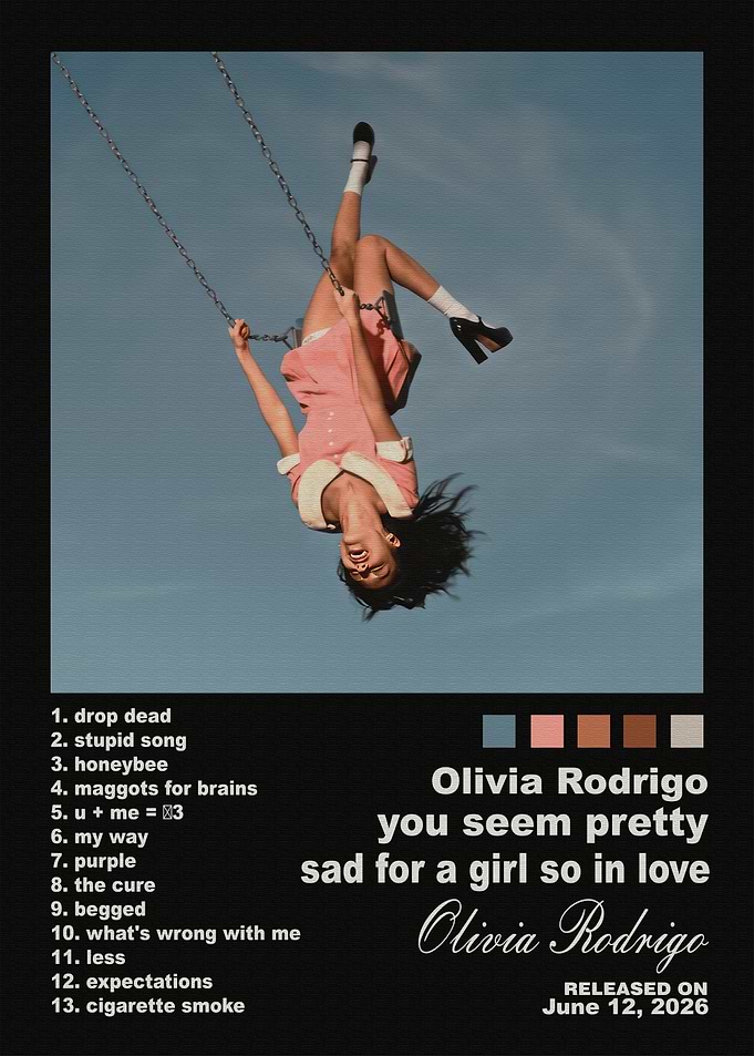 Olivia Rodrigo Fan-Made Album Poster