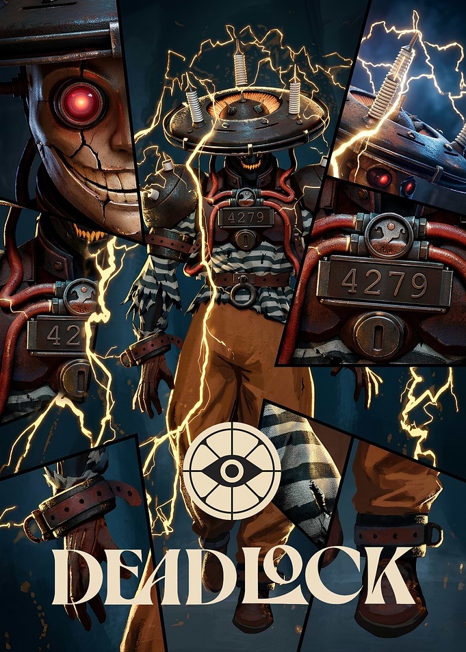 Deadlock Game Character Poster