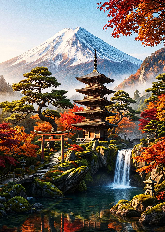 Autumn Fuji Sanctuary