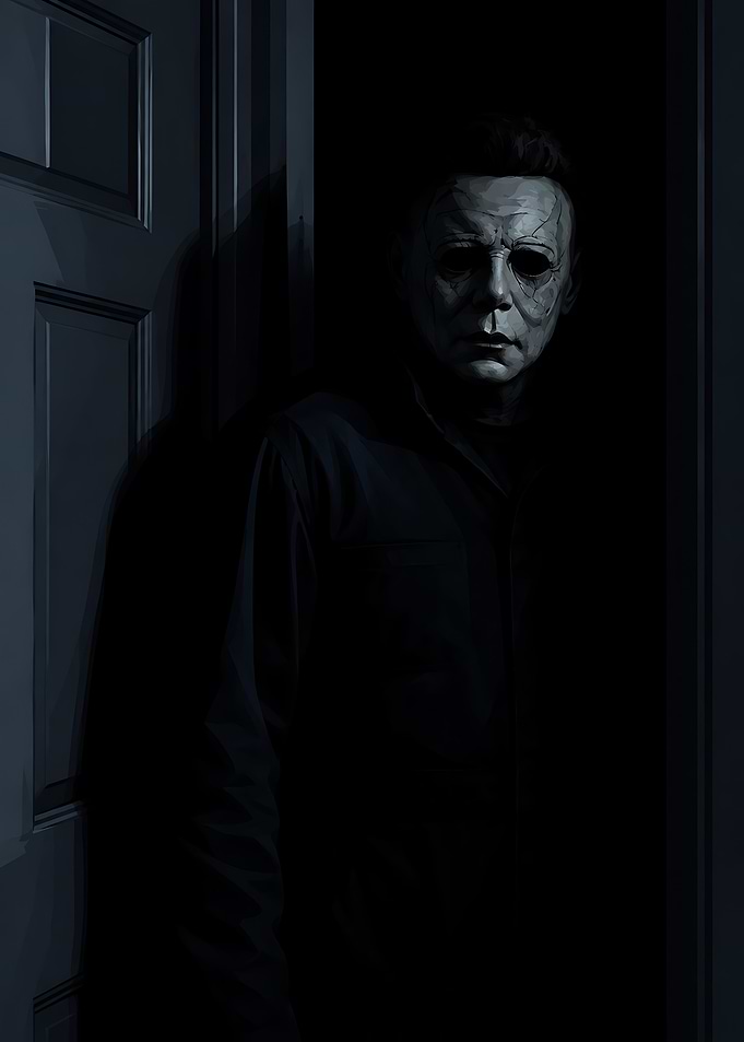 Michael Myers Halloween Horror Portrait