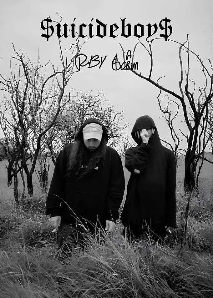 $uicideboy$ Ruby and Scrim Poster