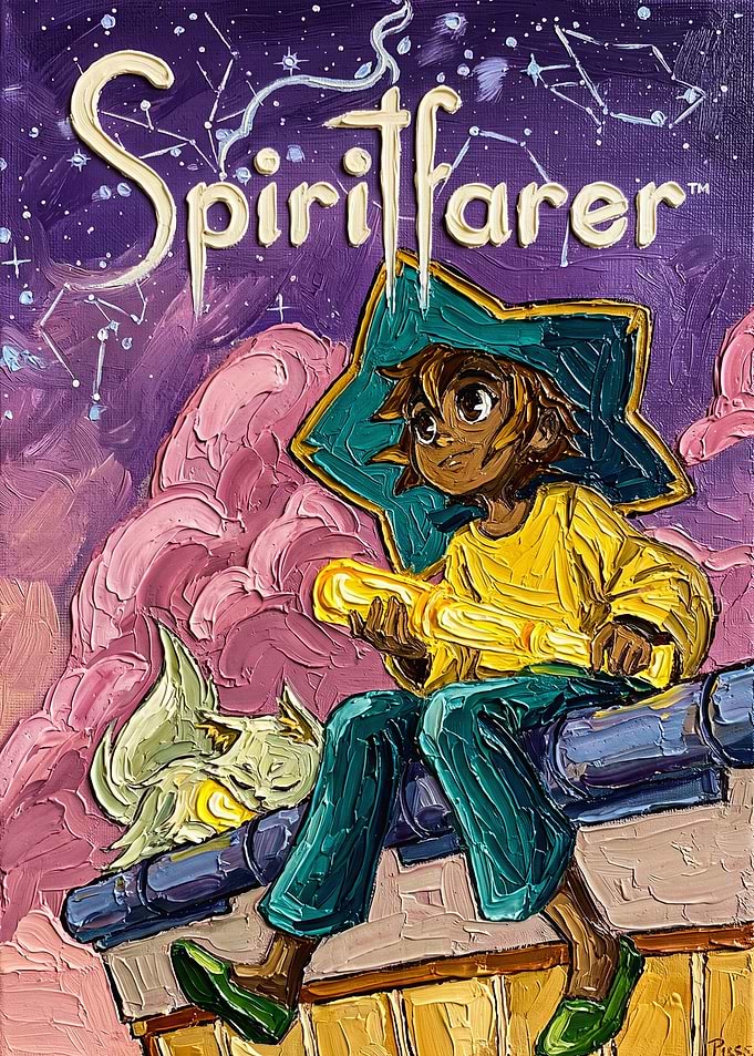 Spiritfarer Oil Painting Fan Art