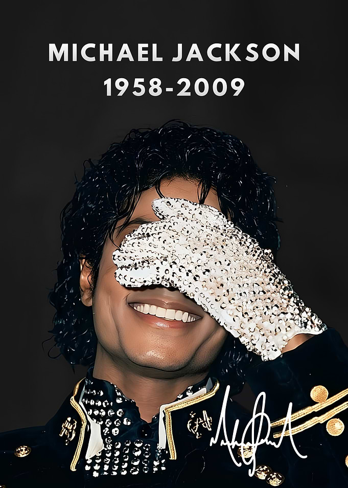Michael Jackson Tribute Portrait