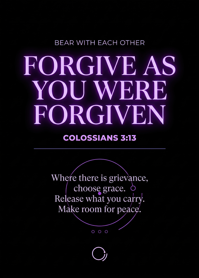 Forgive As You Were Forgiven Poster