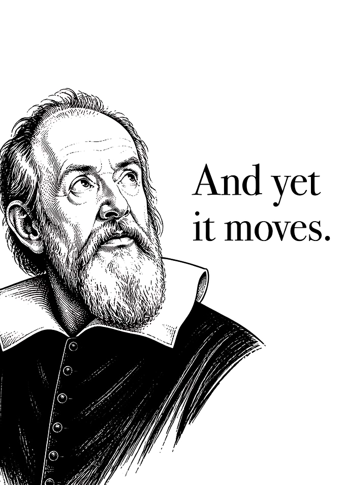 Galileo Galilei And Yet It Moves