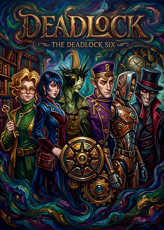 Deadlock The Deadlock Six Poster