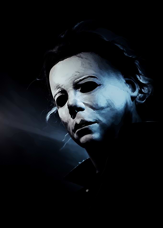 Michael Myers Halloween Horror Portrait