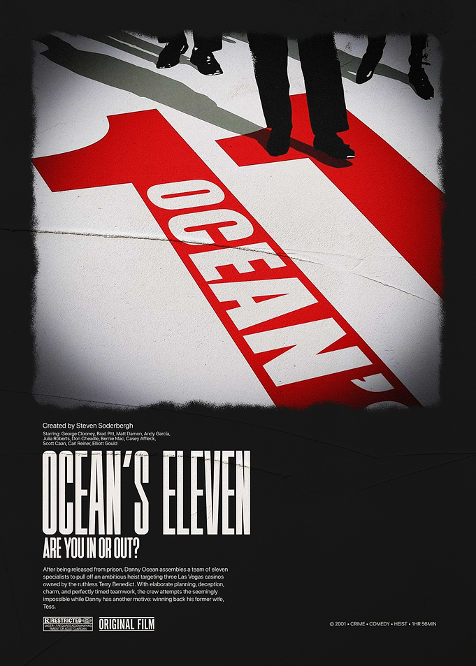 Ocean's Eleven Movie Poster