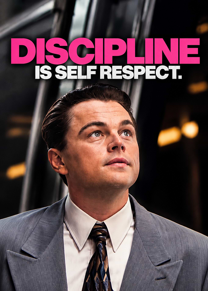 Leonardo DiCaprio Inspirational Quote Poster