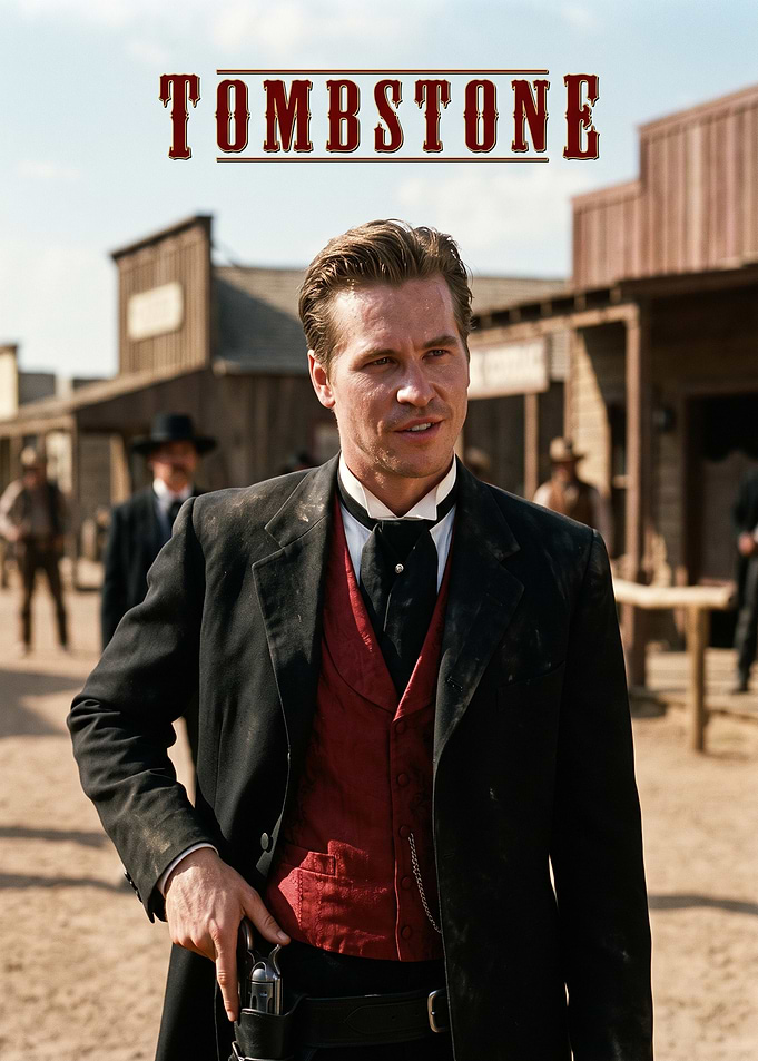 Tombstone Movie Poster Featuring Doc Holliday
