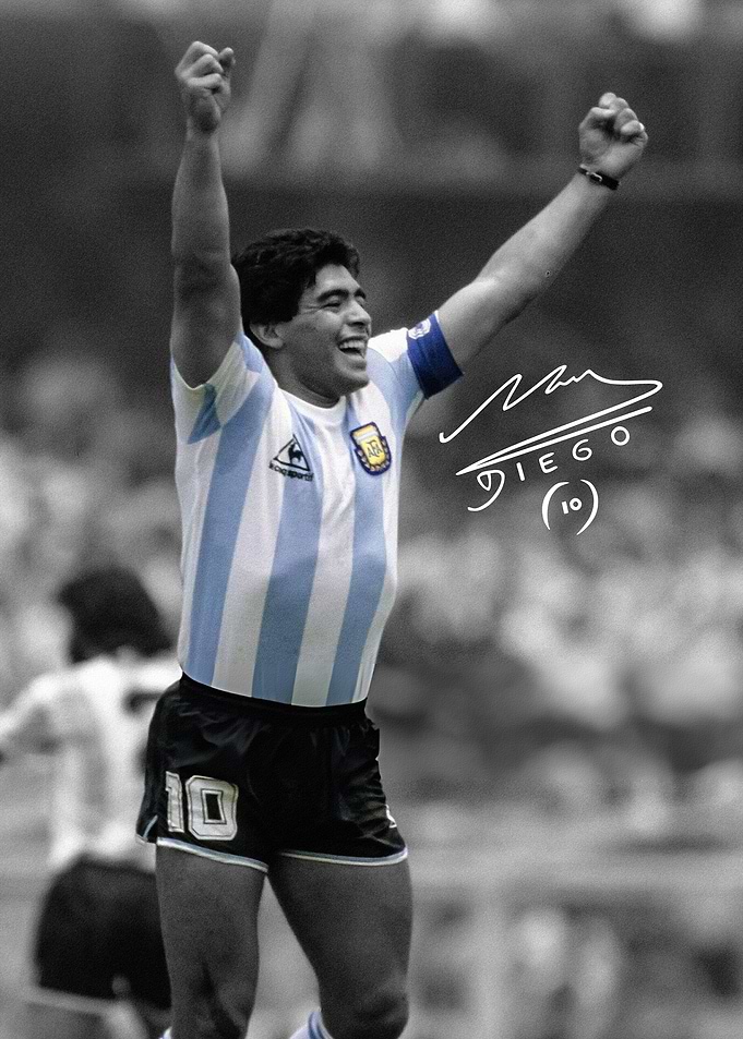 Diego Maradona Poster