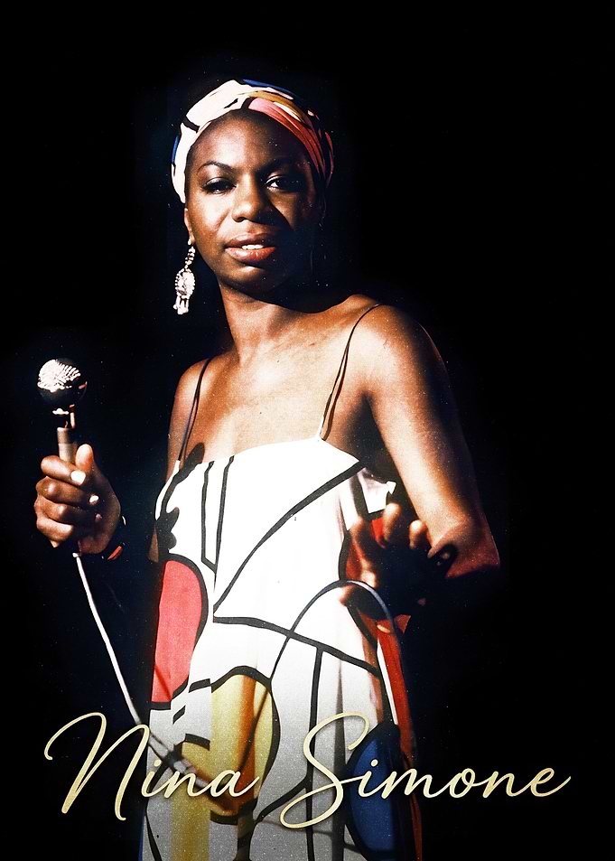 Nina Simone Portrait Poster