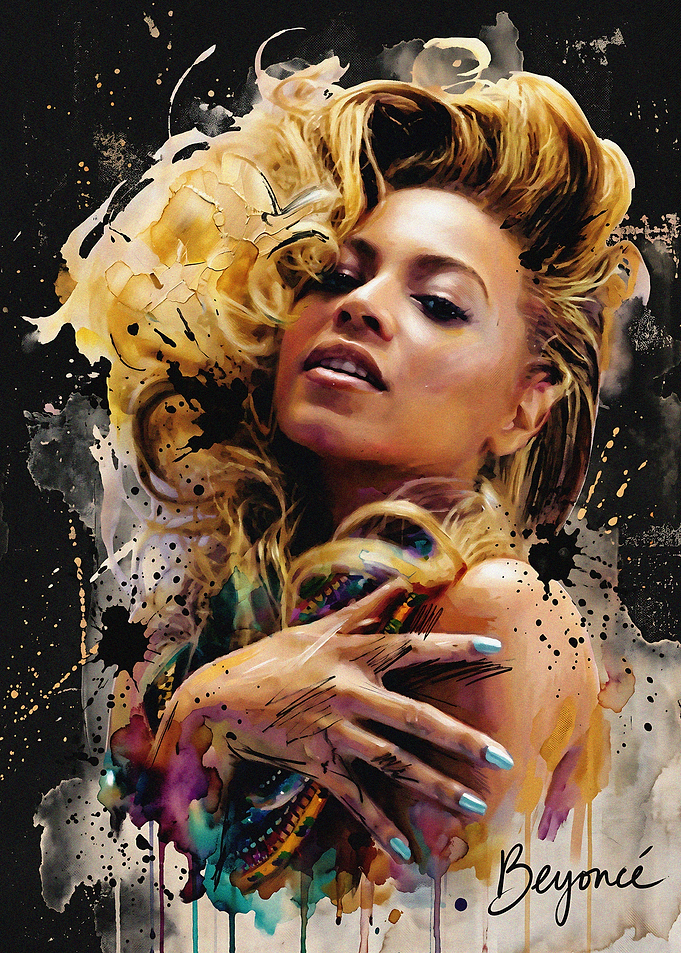 Beyoncé Portrait Art
