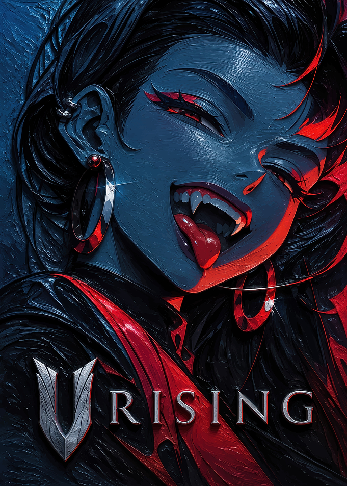 V Rising Vampire Character Art