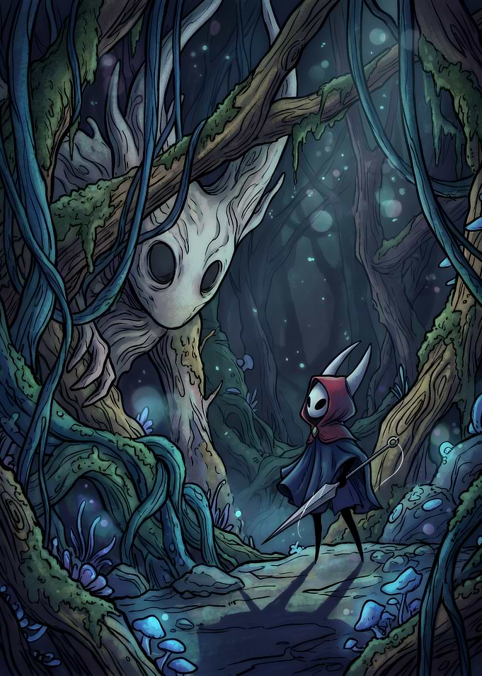Hornet Encountering a Forest Spirit
