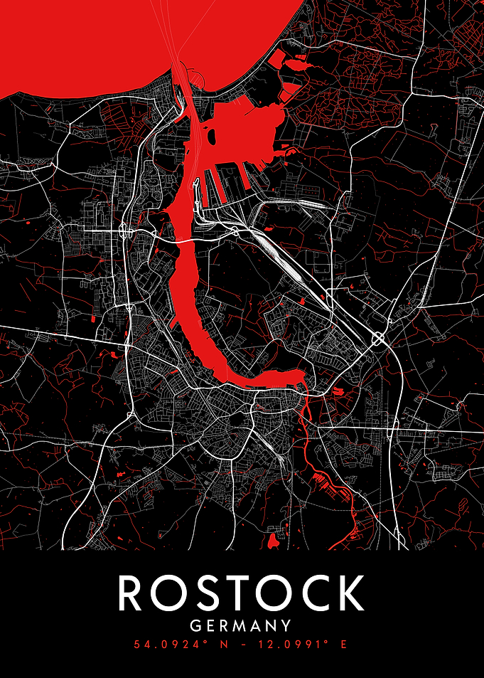 Rostock Dark Map