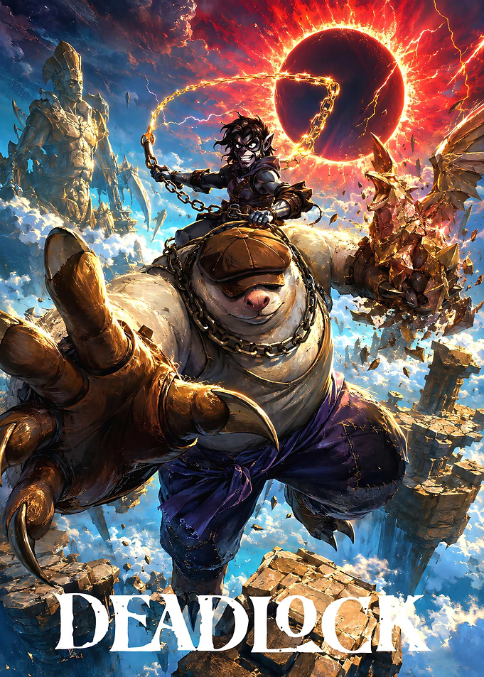 Deadlock Game Key Art Poster