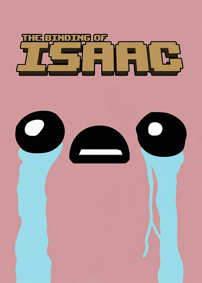 The Binding of Isaac Minimalist Poster