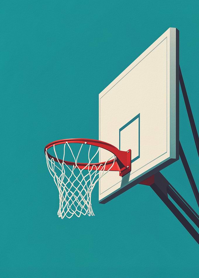 Hoop Dreams in Teal