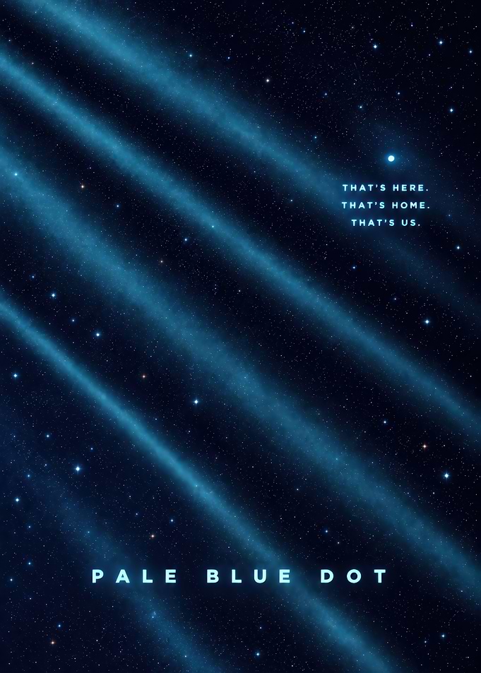 Pale Blue Dot Space