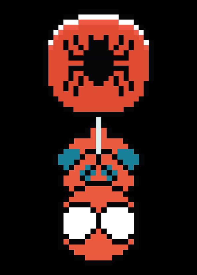 Spider-Man Pixel Hang - Dangling on a Web