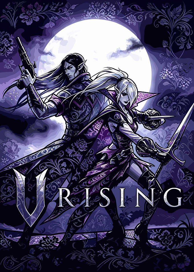 V Rising Vampire Duo Poster