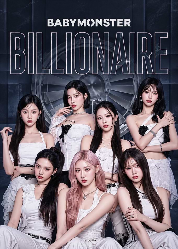 BABYMONSTER Billionaire Promotional Poster