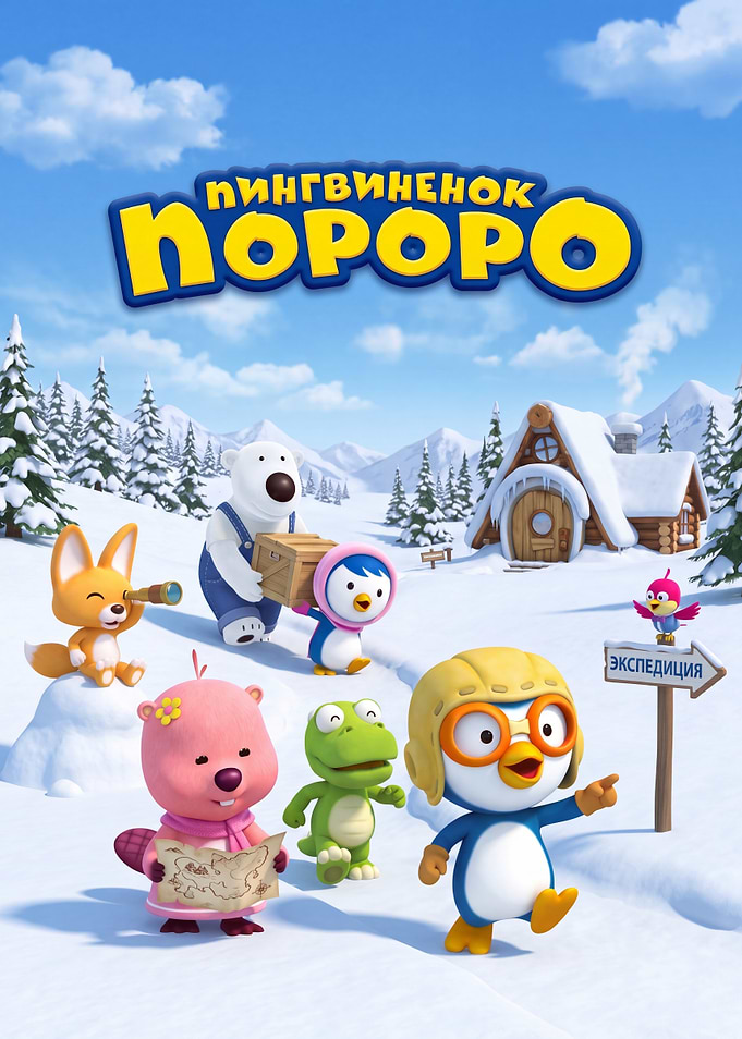 Pororo the Little Penguin Adventure Poster