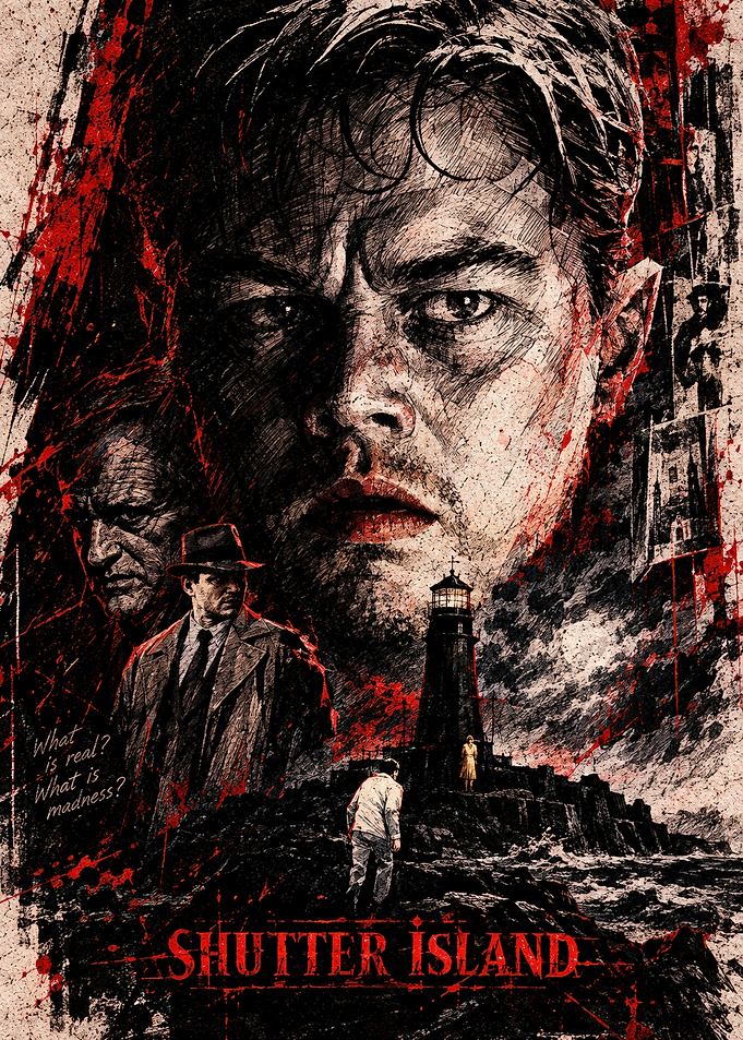 Shutter Island Movie Poster Art