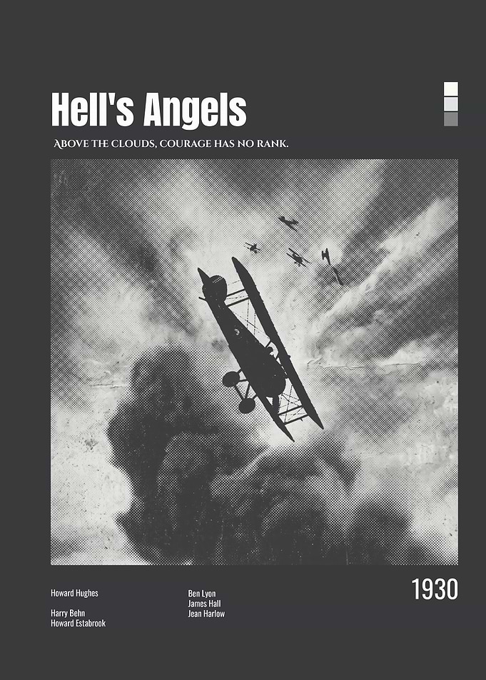 Hell's Angels 1930 Movie Poster