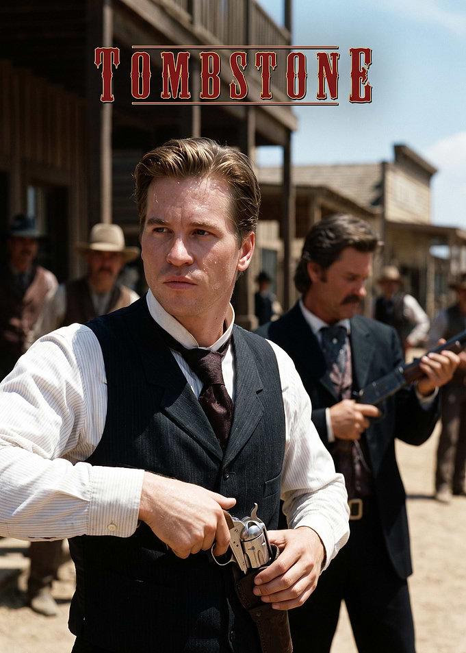 Tombstone Movie Poster Featuring Doc Holliday