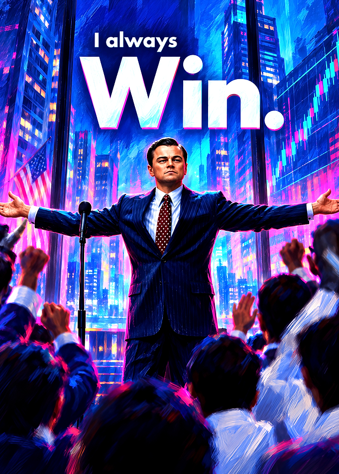 Leonardo DiCaprio The Wolf of Wall Street