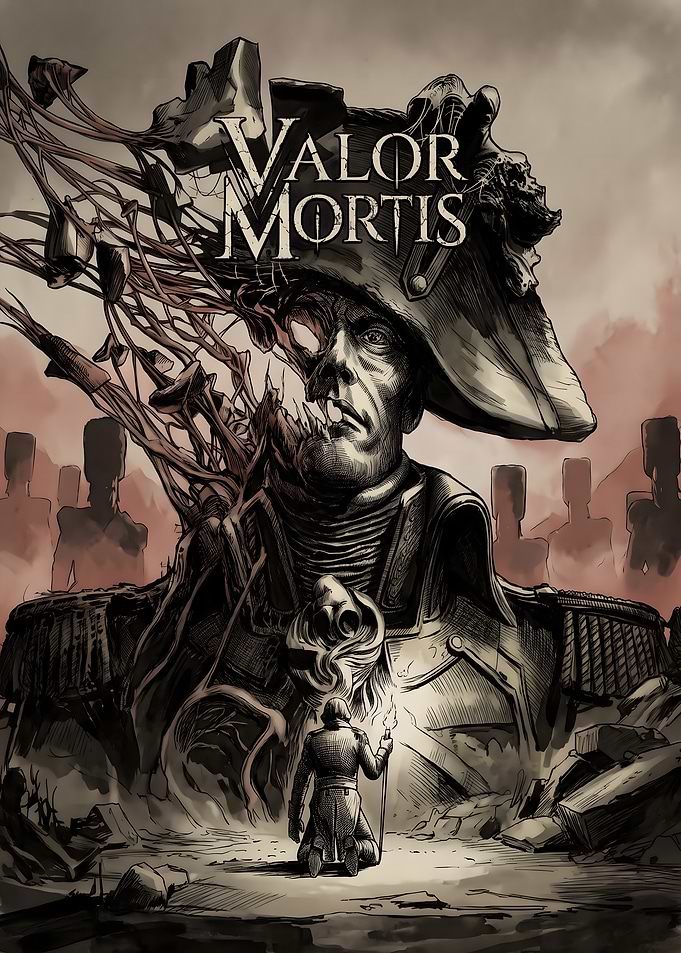 Valor Mortis dark fantasy illustration