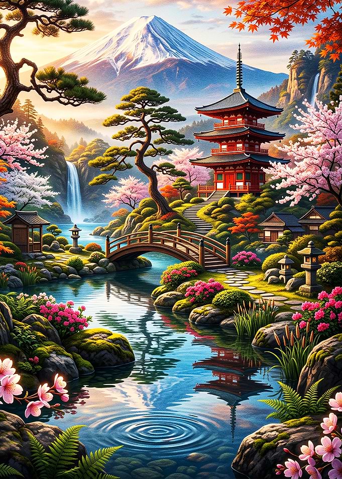 Sakura Garden of Fuji