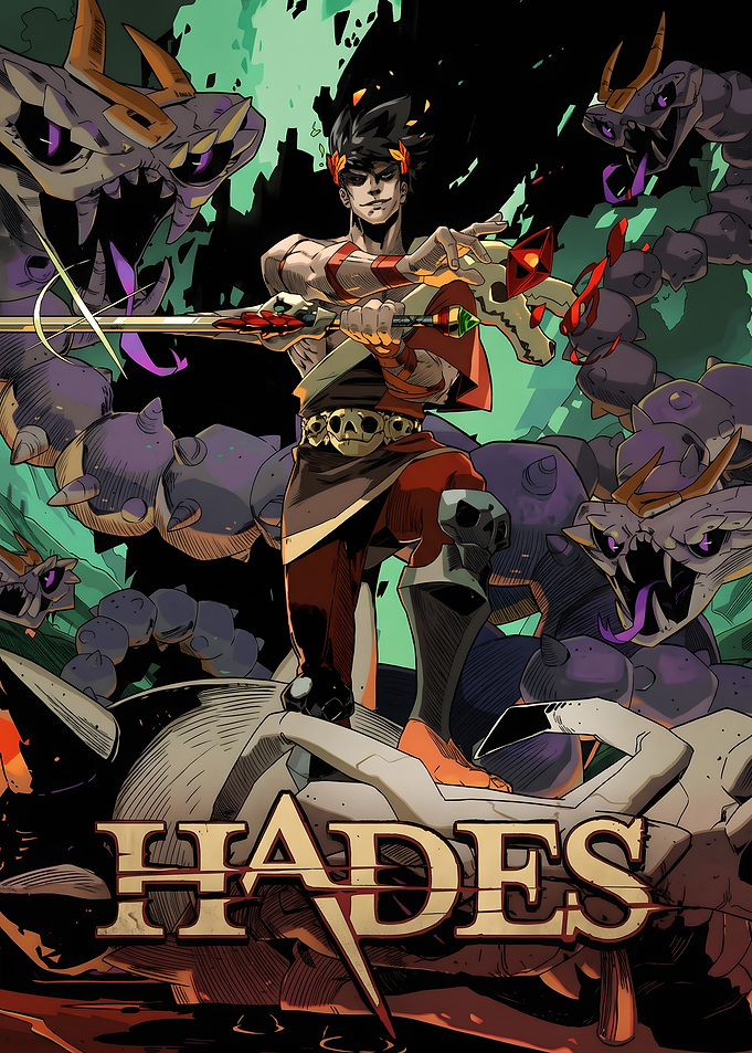 Hades Video Game Zagreus Poster