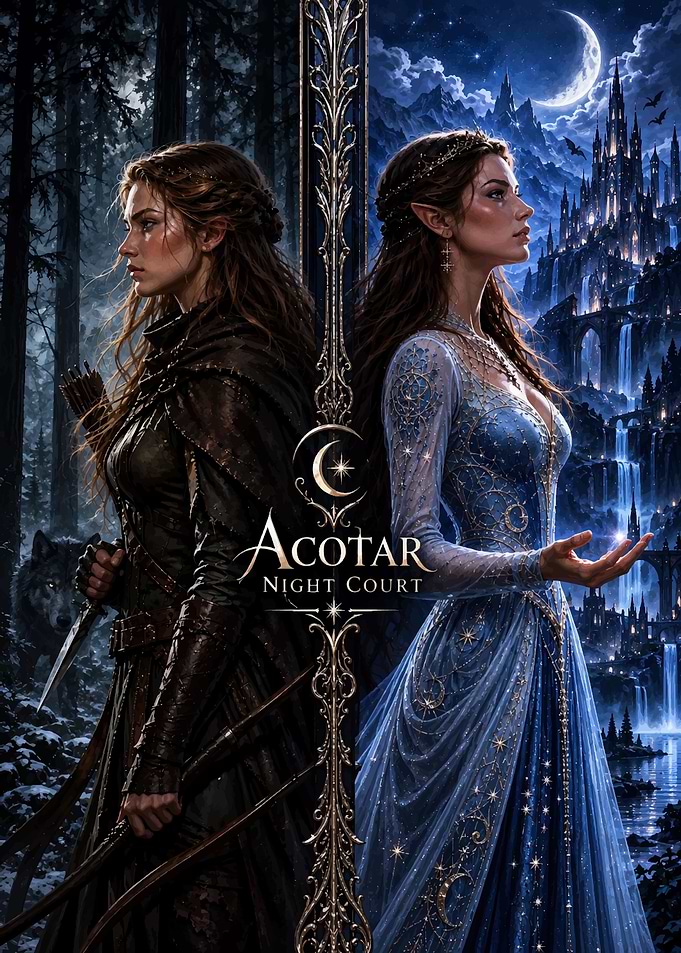 ACOTAR Night Court Fantasy Art