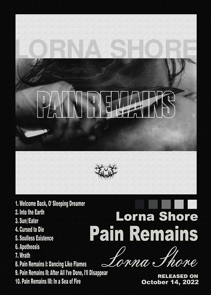 Lorna Shore Pain Remains Album Poster