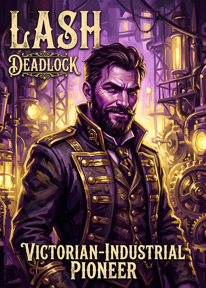 Lash Deadlock Victorian Industrial Pioneer