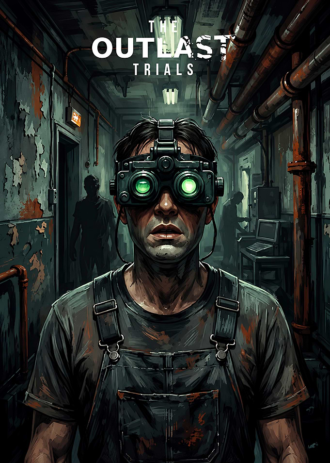 The Outlast Trials Horror Game Poster