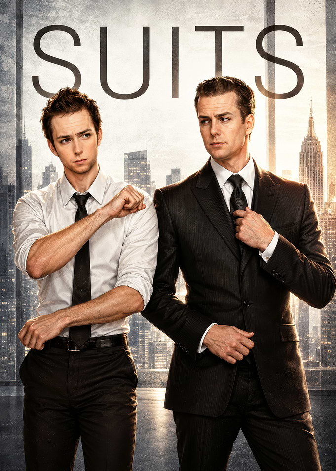 Suits TV Show Promotional Poster