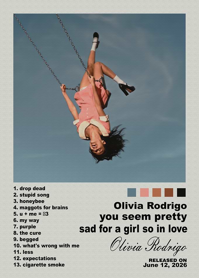 Olivia Rodrigo Fan-Made Album Poster