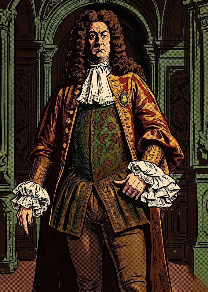 Baroque Noble Vintage Comic Art