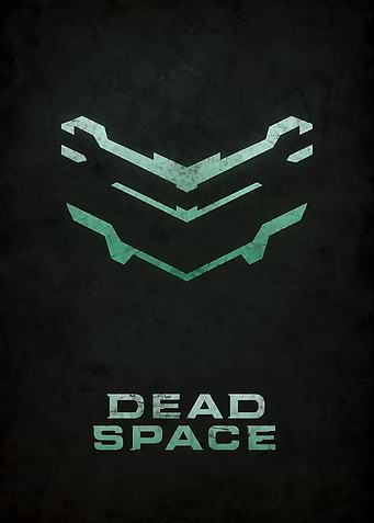 Dead Space Minimalist Logo Poster