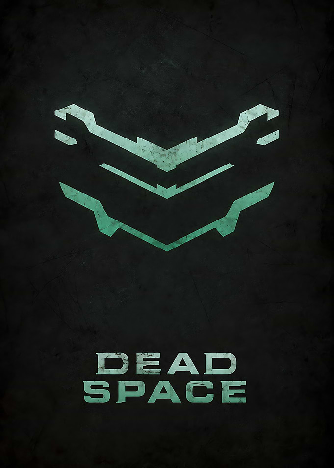 Dead Space Minimalist Logo Poster