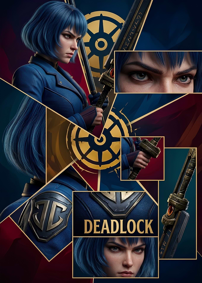 Deadlock Character Collage