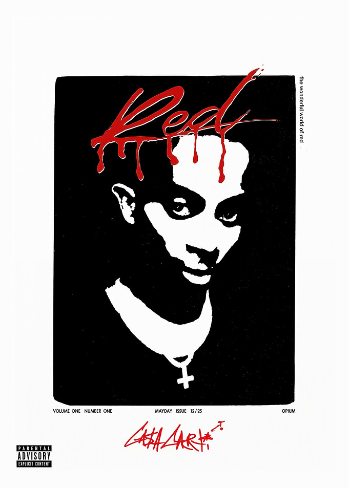 Playboi Carti Whole Lotta Red Poster